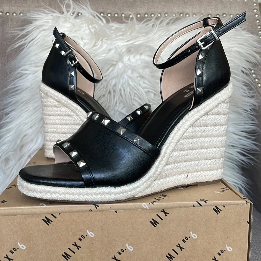 MIX NO. 6 “DREAMM” ESPADRILLE WEDGE SANDAL - Picture 3 of 8